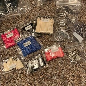 Tassels and keychain rings!